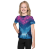 Kids "Raining Hearts" All Over crew neck t-shirt - Image 2