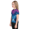 Kids "Raining Hearts" All Over crew neck t-shirt - Image 5