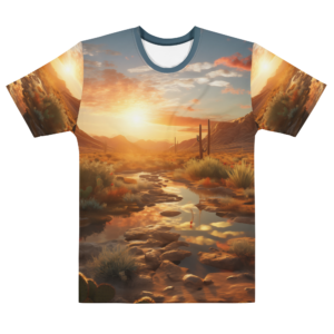 Men's “Arizona Sunrise” All Over crew neck t-shirt