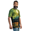 Men's "Ship in the Starry Night" All Over crew neck t-shirt - Image 4