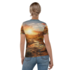 Women's “Arizona Sunrise” All Over crew neck t-shirt - Image 3