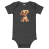 Baby "Puppy" short sleeve one piece - Image 3
