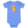 Baby "Baby Lion" short sleeve one piece - Image 3