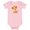 Baby "Baby Lion" short sleeve one piece - Image 5