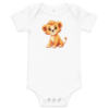 Baby "Baby Lion" short sleeve one piece - Image 7