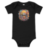 Baby "Graffiti Football Helmet" short sleeve one piece - Image 2