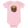 Baby "Graffiti Football Helmet" short sleeve one piece - Image 5