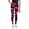 Youth "Pink Camo" Leggings - Image 4