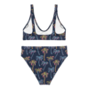 Women's "Neon Palms" high-waisted bikini - Image 6