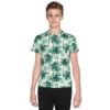 Youth "Jungle Palms" crew neck t-shirt - Image 4