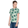 Youth "Jungle Palms" crew neck t-shirt - Image 2